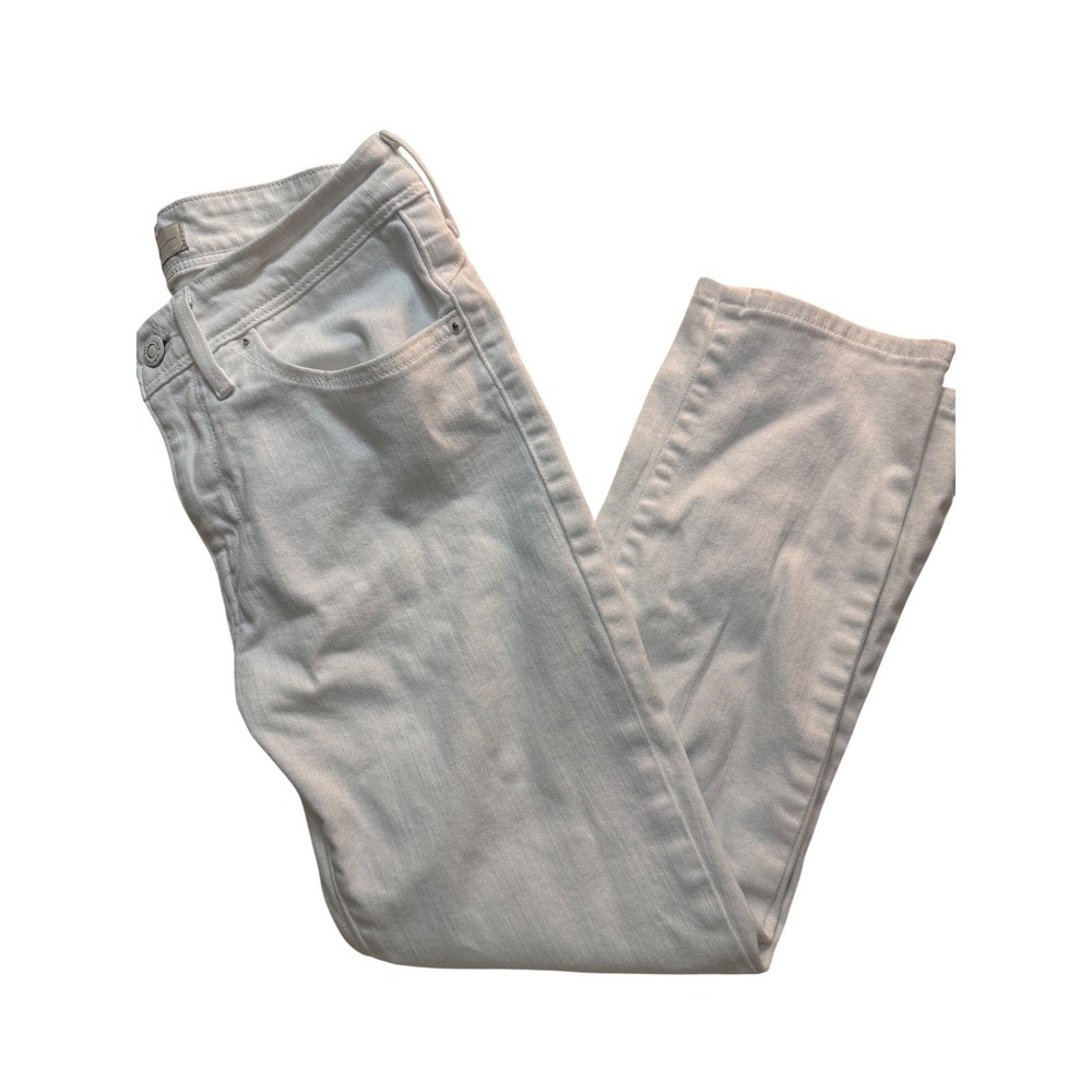 Levi's Women Jeans White Mid Rise Skinny 4 W27